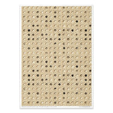 Rice paper set - A4 - Wicker & Rattan - 12 - ITD Collection - Tidformera