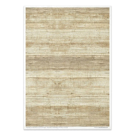 Rice paper set - A4 - Wicker & Rattan - 10 - ITD Collection - Tidformera