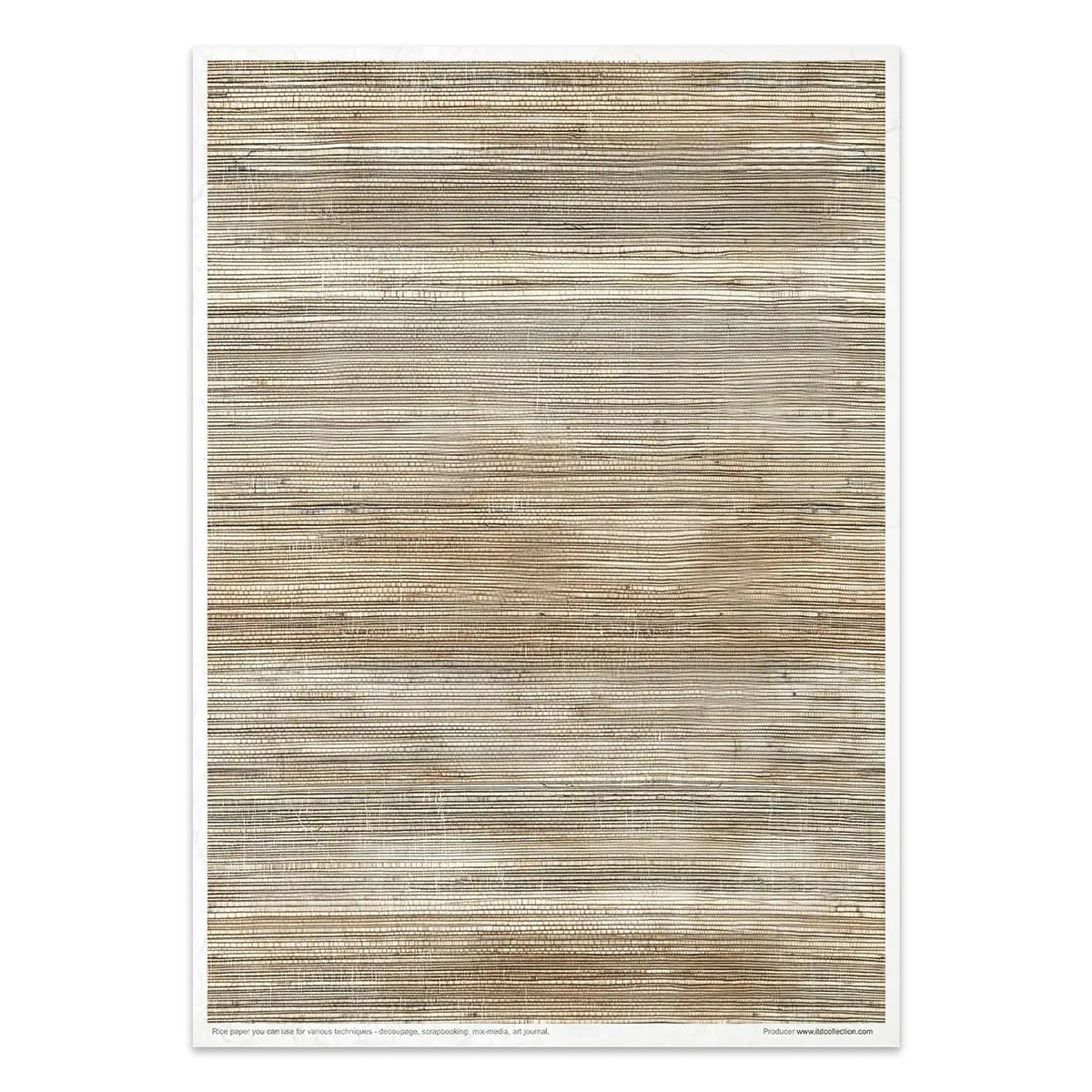 Rice paper set - A4 - Wicker & Rattan - 11 - ITD Collection - Tidformera