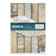 Rice paper set - A4 - Wood & Lace - 1 - ITD Collection - Tidformera