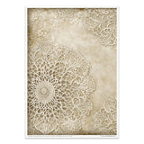 Rice paper set - A4 - Wood & Lace - 14 - ITD Collection - Tidformera