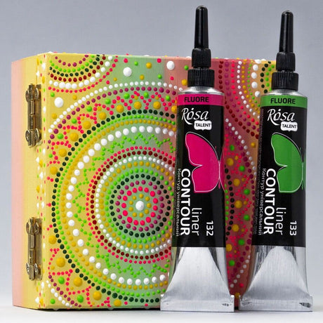 ROSA Talent Liner Contour 20 ml - Fluorescent Yellow 130 - 2 - ROSA - Tidformera