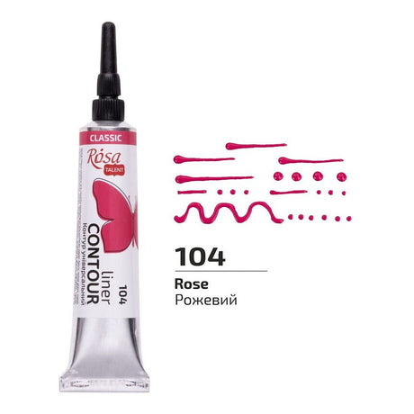ROSA Talent Liner Contour 20 ml - Pink 104 - 1 - ROSA - Tidformera