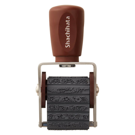 Rotary decoration stamp - Botanical - 3 - Shachihata - Tidformera