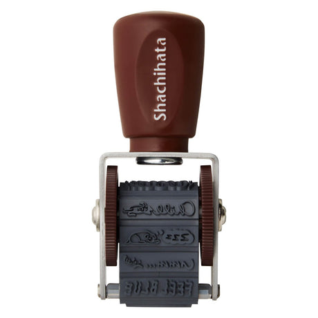 Rotary decoration stamp - Mini - Today's Mood - 3 - Shachihata - Tidformera
