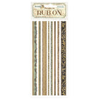 Rub - on - Alterego - Stripes - 1 - Stamperia - Tidformera