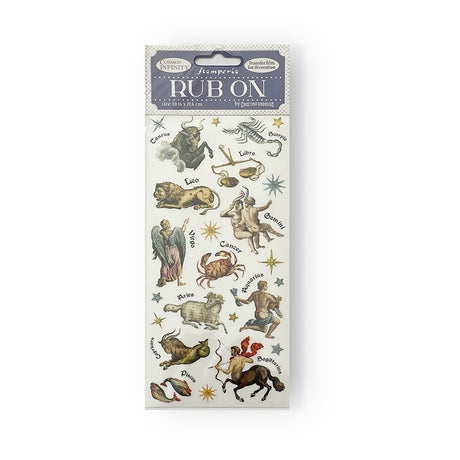 Rub - on - Cosmos Infinity - 1 - Stamperia - Tidformera