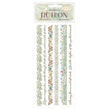 Rub - on - Daisy Art - Stripes - 1 - Stamperia - Tidformera