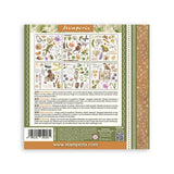 Rub - On Kit 15,5 x 15,5 cm - All Around - 8 - Stamperia - Tidformera