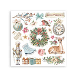 Rub-On Kit 15,5 x 15,5 cm - Winter Magic - 5 - Stamperia - Tidformera