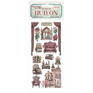 Rub - on - Master of Magic - House - 1 - Stamperia - Tidformera