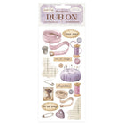 Rub - on - Quiet Days - Sewing - 1 - Stamperia - Tidformera