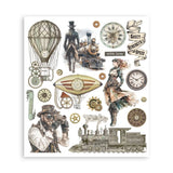 Rub - On Selection - Voyages Fantastiques - 7 - Stamperia - Tidformera