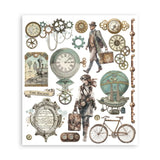 Rub - On Selection - Voyages Fantastiques - 5 - Stamperia - Tidformera