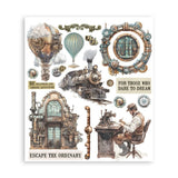 Rub - On Selection - Voyages Fantastiques - 6 - Stamperia - Tidformera