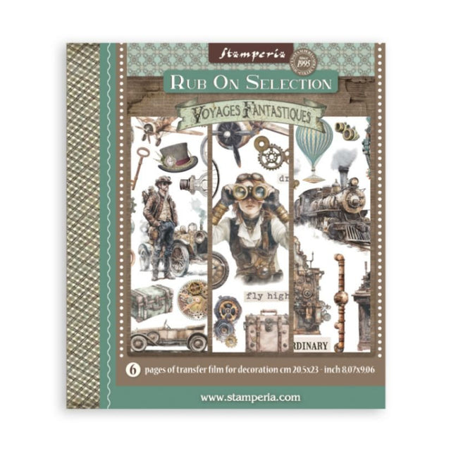 Rub - On Selection - Voyages Fantastiques - 1 - Stamperia - Tidformera
