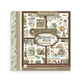 Rub - On Set 6 - pack - Herbarium Silvae - 1 - Stamperia - Tidformera
