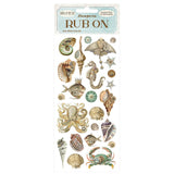 Rub - on Songs of the Sea - Shells and Fish - 1 - Tidformera - Tidformera