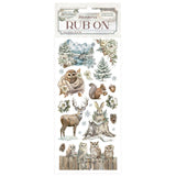 Rub - on - The Owl's House - Wildlife - 1 - Stamperia - Tidformera