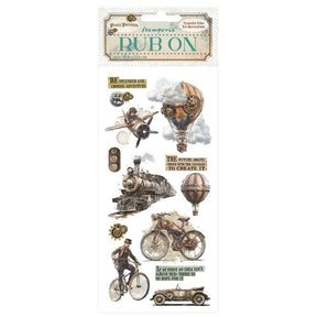 Rub - on - Voyages Fantastiques - The Age of Adventure - 1 - Stamperia - Tidformera