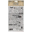 Rub-ons Idea-ology Remnant Rubs - Specimen - 1 - Tim Holtz - Tidformera