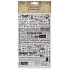 Rub-ons Idea-ology Remnant Rubs - Specimen - 1 - Tim Holtz - Tidformera
