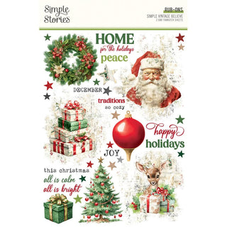 Rub - ons Simple vintage Believe - 1 - Simple Stories - Tidformera