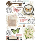 Rub - ons Simple vintage Junk Drawer - 4 - Simple Stories - Tidformera