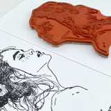 Rubber Stamps - Alice A6 - IndigoBlu - Tidformera