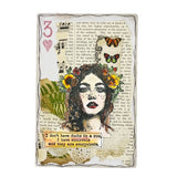 Rubber Stamps - Flora A6 - IndigoBlu - Tidformera