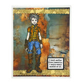 Rubber Stamps - Jude Wolfe A6 - IndigoBlu - Tidformera