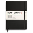 Rutad skrivbok Lt A4+ Slim Black - 1 - Leuchtturm1917 - Tidformera