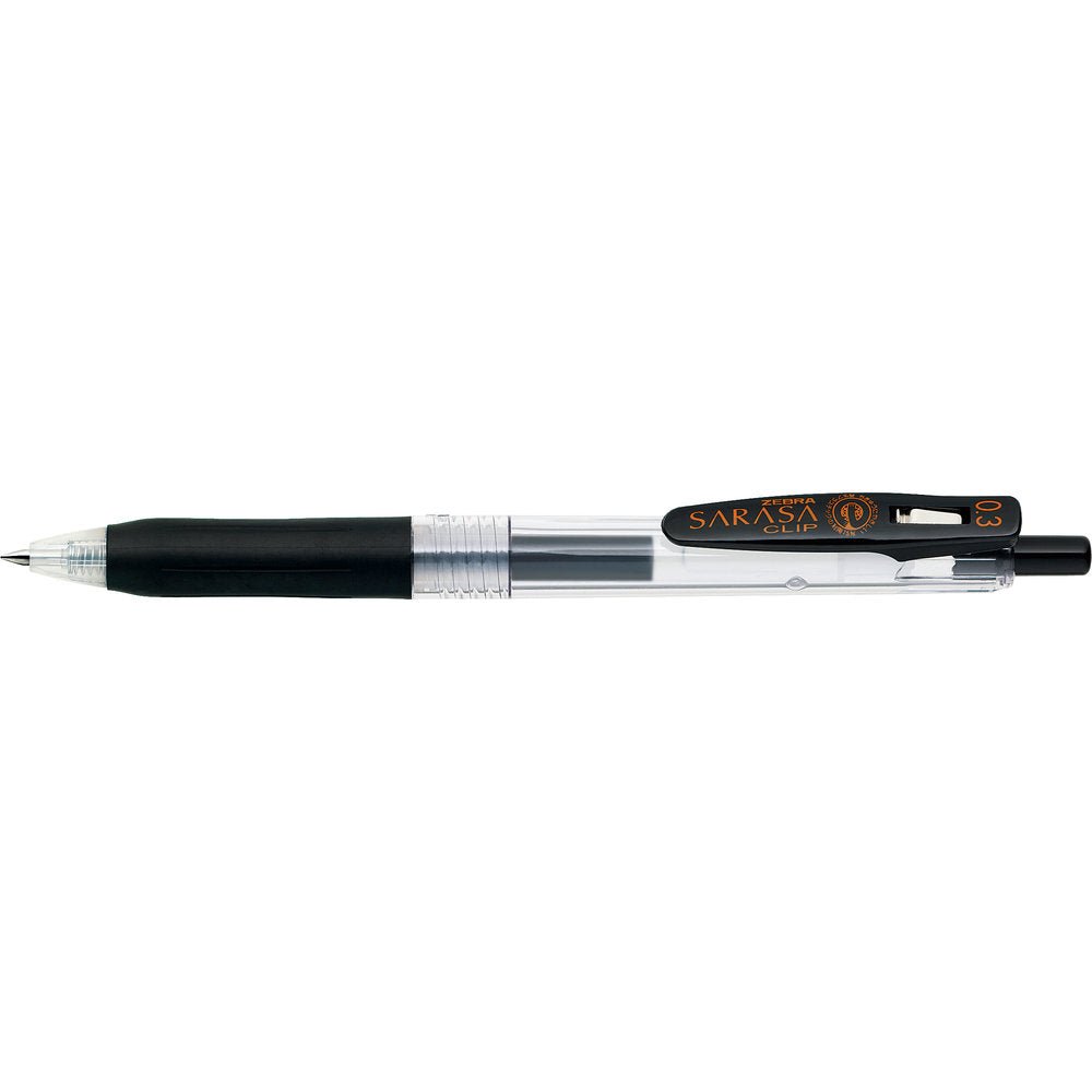 Sarasa Clip 0,3 Gelpenna - Black - 1 - Zebra - Tidformera