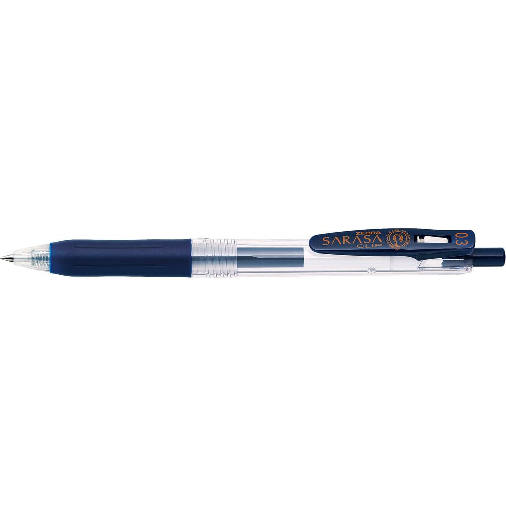 Sarasa Clip 0,3 Gelpenna - Blue black - 1 - Zebra - Tidformera