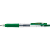 Sarasa Clip 0,3 Gelpenna - Dark Green - 1 - Zebra - Tidformera