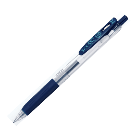 Sarasa Clip 0,4 Gelpenna - Blue black - 1 - Zebra - Tidformera