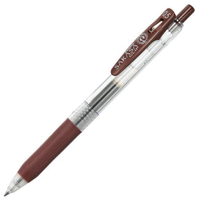 Sarasa Clip 0,5 Gelpenna - Brown - 1 - Zebra - Tidformera