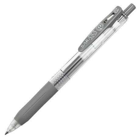 Sarasa Clip 0,5 Gelpenna - Gray - 1 - Zebra - Tidformera