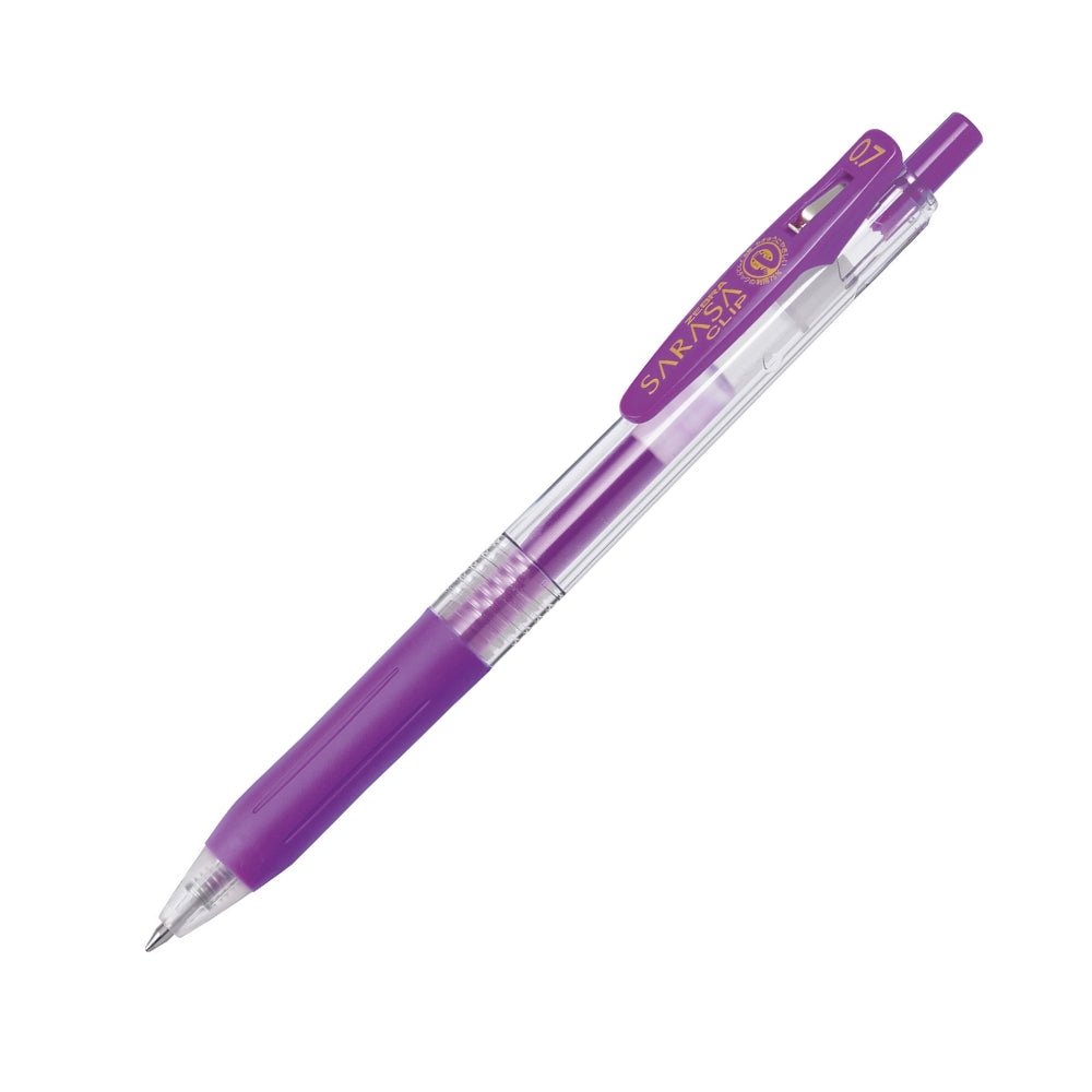 Sarasa Clip 0,7 Gelpenna - Violet - 1 - Zebra - Tidformera