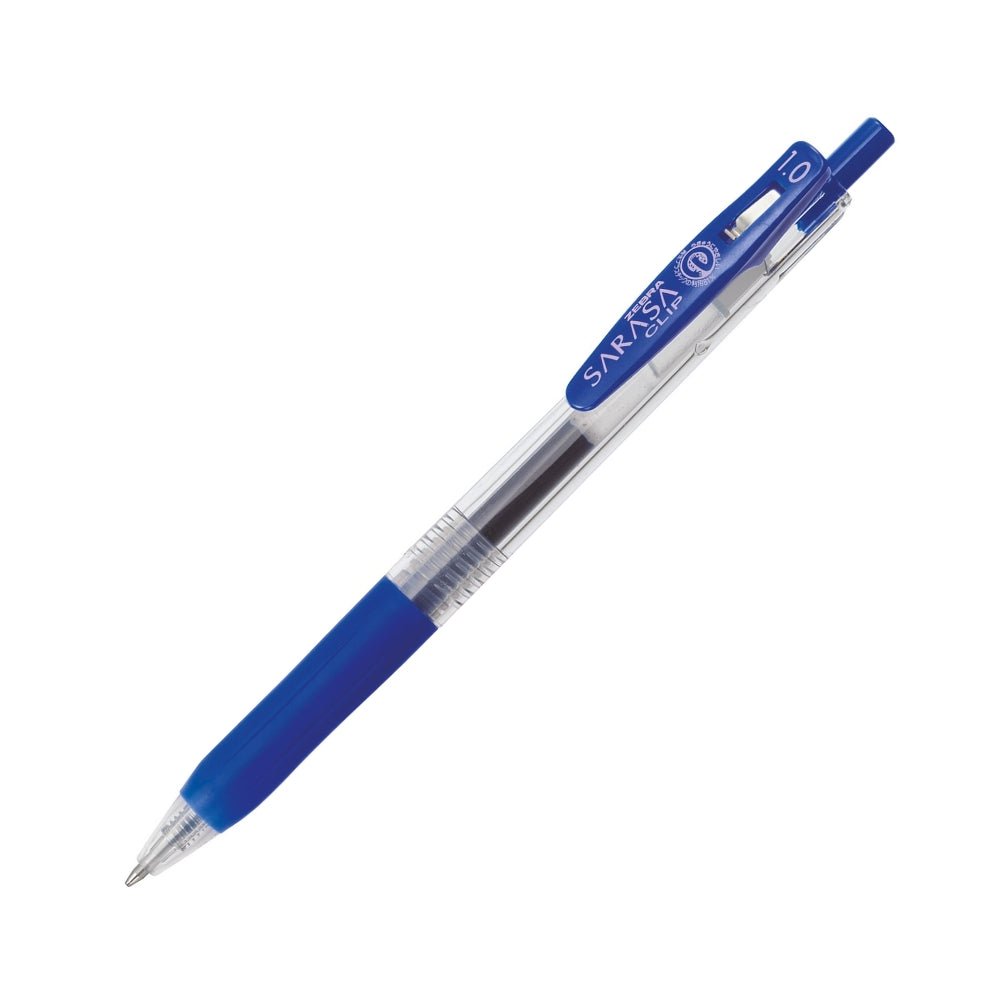 Sarasa Clip 1,0 Gelpenna - Blue - 1 - Zebra - Tidformera