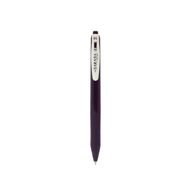 Sarasa Clip Vintage Gelpenna 0.5 mm - Bordeaux purple - 1 - Zebra - Tidformera