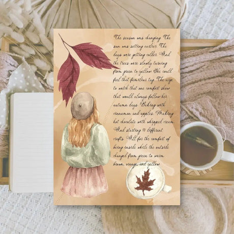 Scrapbook Paper 10,5 x 14,8 - Cozy Autumn - 9 - Plan & Plot Studio - Tidformera