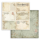 Scrapbookingpapper - Alterego - Backgrounds - Stamperia - Tidformera