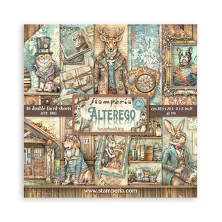 Scrapbookingpapper - Alterego - 1 - Stamperia - Tidformera