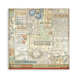 Scrapbookingpapper - Art of Travelling - Maxi Pad - Stamperia - Tidformera