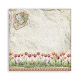 Scrapbookingpapper - Art of Travelling - Maxi Pad - Stamperia - Tidformera