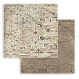 Scrapbookingpapper - Backgrounds - Brocante Antiques - Stamperia - Tidformera