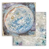 Scrapbookingpapper - Backgrounds - Cosmos Infinity - Stamperia - Tidformera