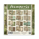 Scrapbookingpapper - Backgrounds - Forest - Stamperia - Tidformera