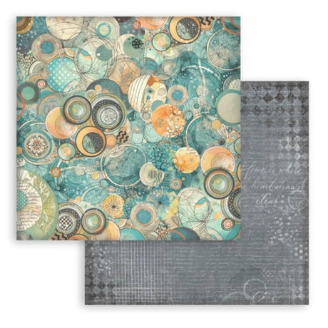 Scrapbookingpapper - Backgrounds - Furry Friends - 7 - Stamperia - Tidformera